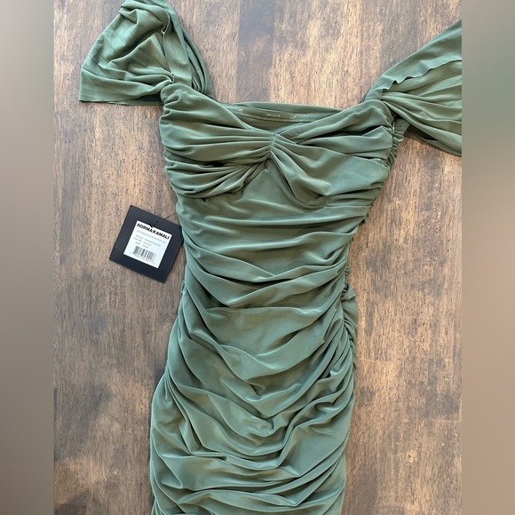 Norma Kamali Walter Midi Dress - Picture 6 of 7